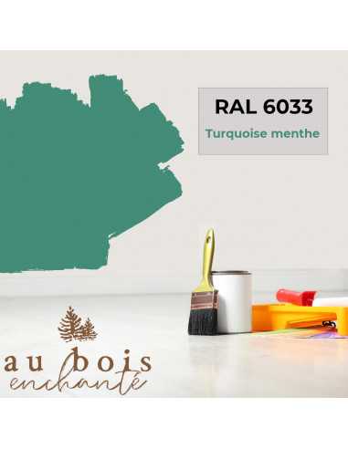 Toy standard paint Turquoise mint (RAL 6033)