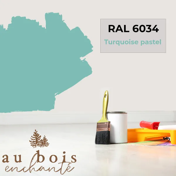 Pastel Turquoise Toy Standard Paint (RAL 6034)