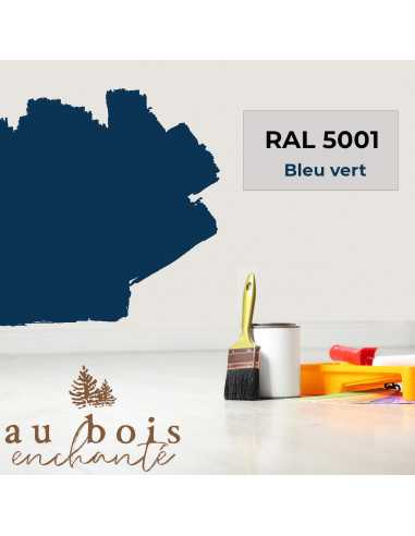 Peinture norme jouet Bleu vert (RAL 5001)