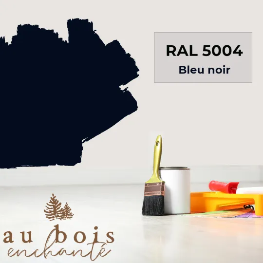 Toy standard paint Blue black (RAL 5004)