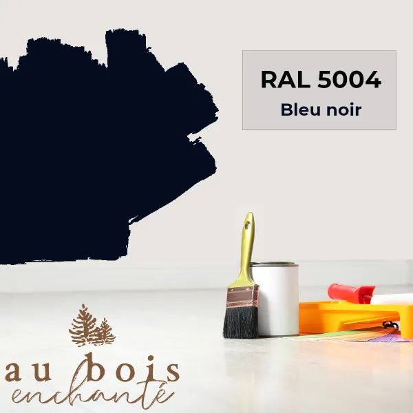 Toy standard paint Blue black (RAL 5004)