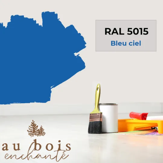 Peinture norme jouet Bleu ciel   (RAL 5015)