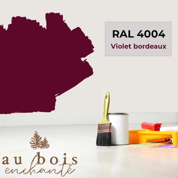 Peinture norme jouet                Violet bordeaux(RAL 4004)