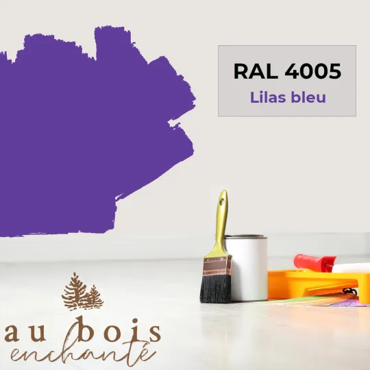Paint standard toy Lilac blue RAL 4005  - Au Bois Enchanté