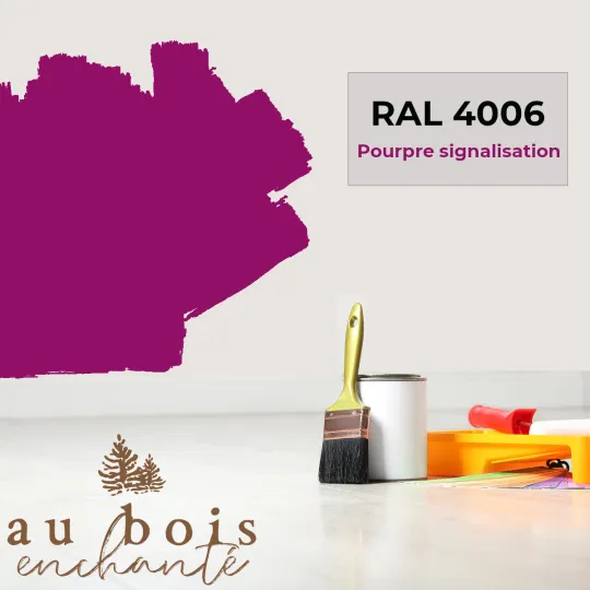 Peinture norme jouet            Pourpre signalisation (RAL 4006)
