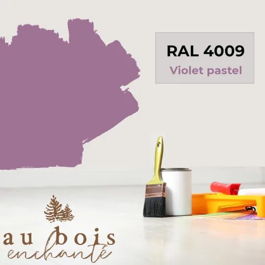 Peinture norme jouet Violet pastel (RAL 4009)