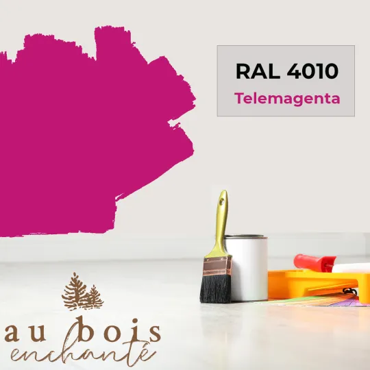 Peinture norme jouet Telemagenta (RAL 4010)
