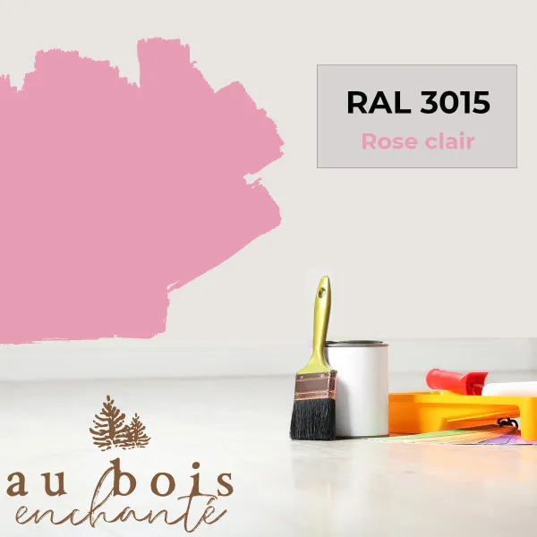 Peinture norme jouet Rose clair (RAL 3015)