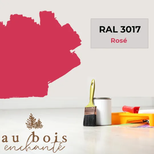 Peinture norme jouet Rose         (RAL 3017)