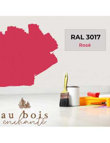 Peinture norme jouet Rosé RAL 3017