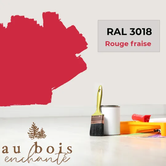 Strawberry Red Toy Standard Paint (RAL 3018)