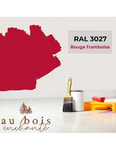 Peinture norme jouet Rouge framboise RAL 3027
