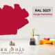 Peinture norme jouet Rouge framboise (RAL 3027)