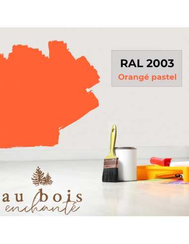 Peinture norme jouet Orangé pastel (RAL 2003)