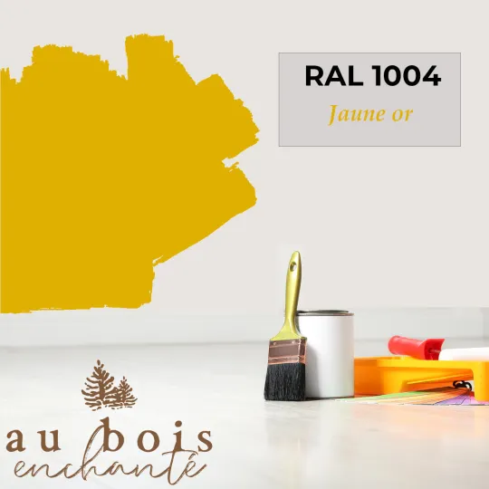 Teinte RAL 1004