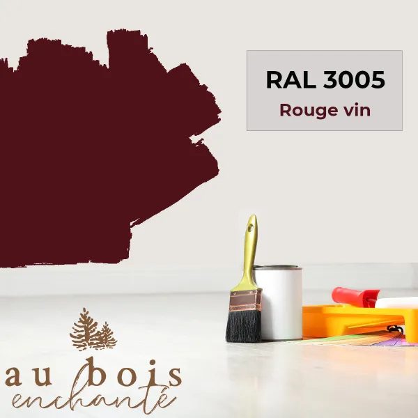 Toy standard shade Wine Red RAL 3005-Au bois enchanté