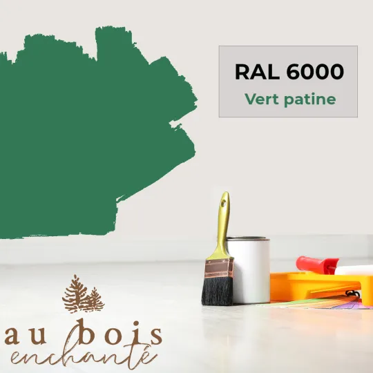 Teinte RAL 6000