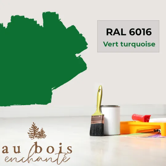 Toy standard shade Turquoise green RAL 6016  - Au Bois Enchanté