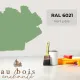 Teinte RAL 6021