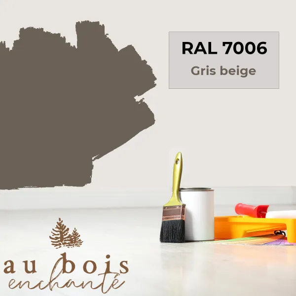 Teinte norme jouet Gris beige RAL 7006-Au bois enchanté