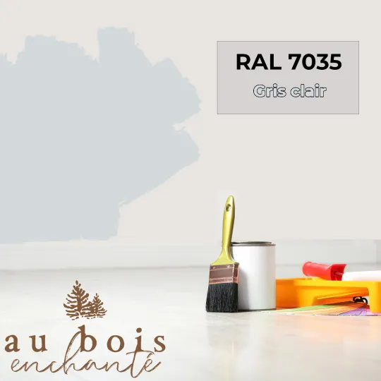 Teinte RAL 7035