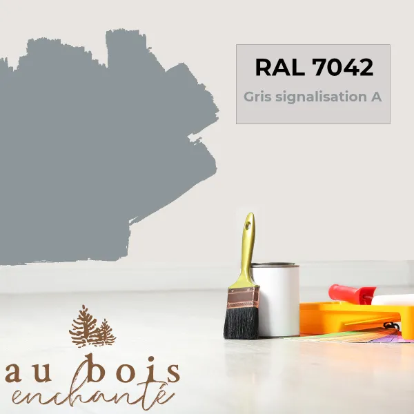 Colour standard toy Grey signage A RAL 7042-Au bois enchanté