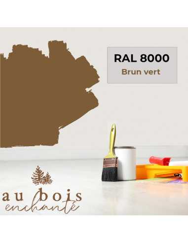 Teinte RAL 8000