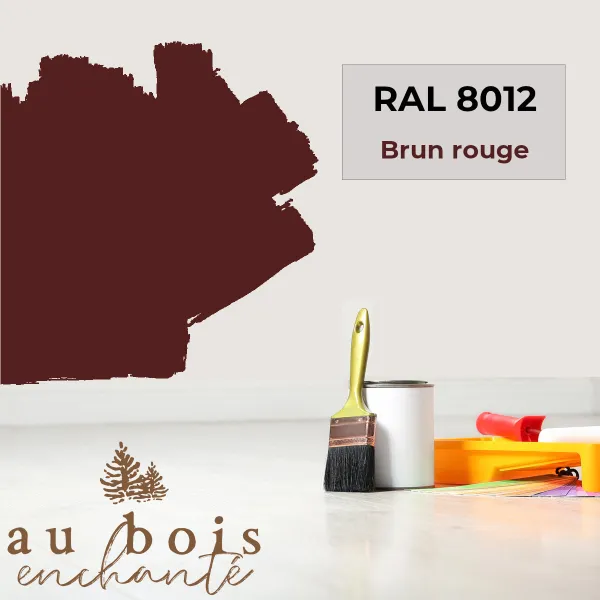 Teinte RAL 8012