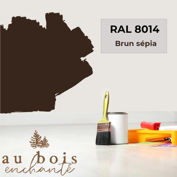Teinte RAL 8014