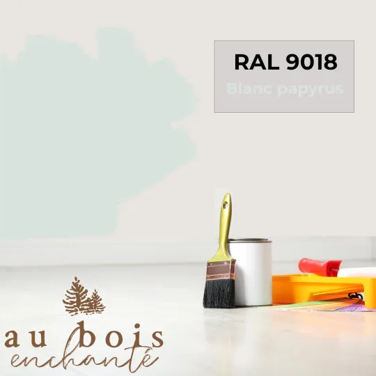 Teinte RAL 9018
