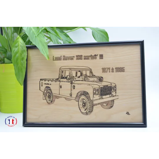 Table Land Rover Pickup 109" Series'3