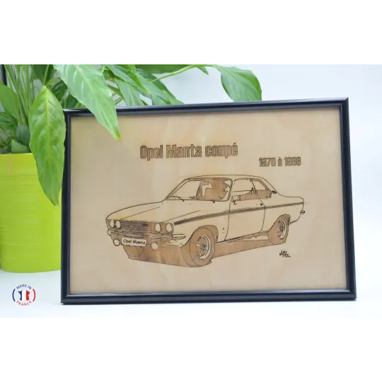 Painting Opel Manta Coupé