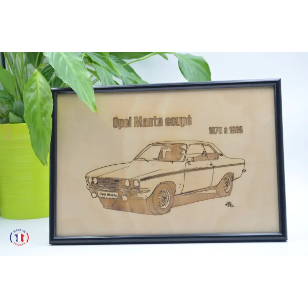 Painting Opel Manta Coupé