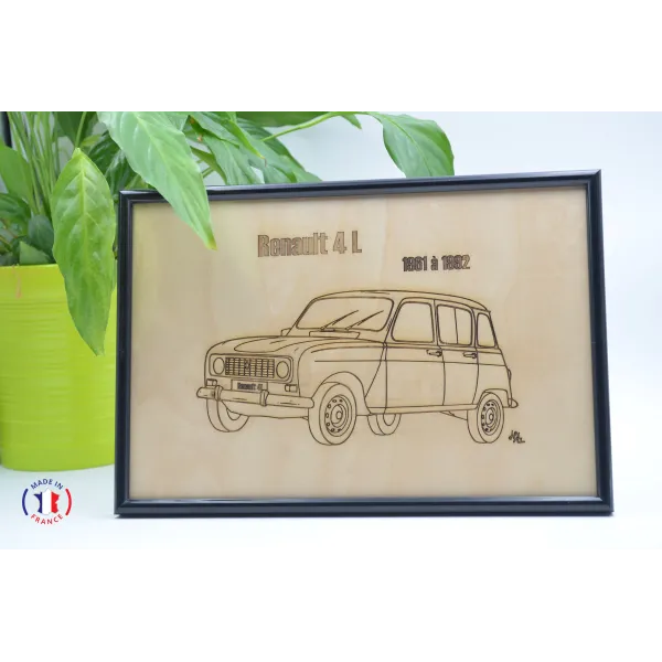Tableau Renault 4L