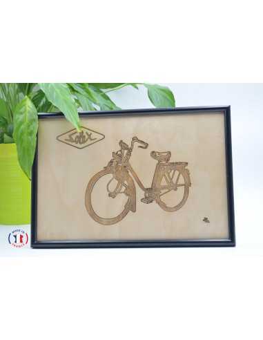 Tableau Solex en contre-plaqué bouleau finlandais