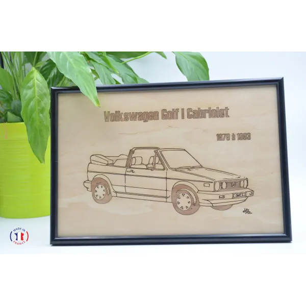 Tableau Golf 1 Cabriolet