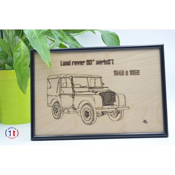 Tableau Land Rover 80" Séries'1