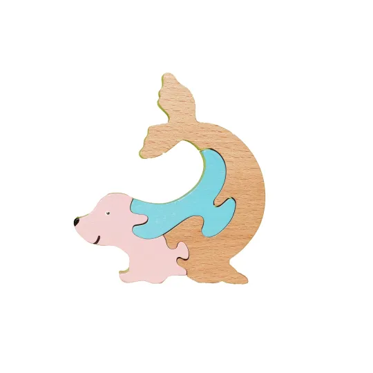 puzzle en bois - puzzle phoque