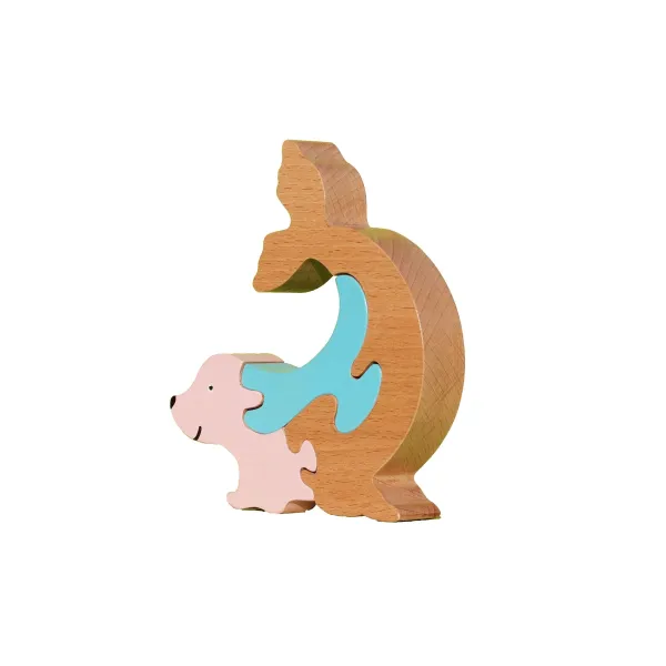 wooden puzzle - seal puzzle