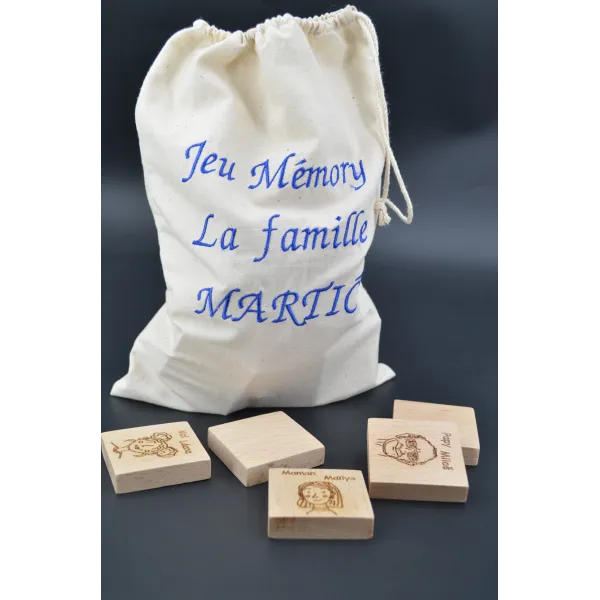 Jeu Memory Famille personnalisable