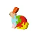 puzzle en bois - Puzzle Lapin