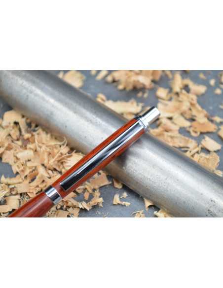 Wooden mechanical pencil pen from Cocobolo
