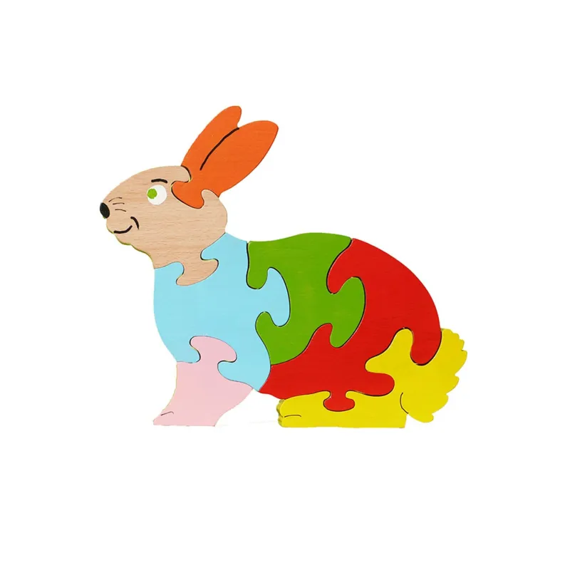Wooden puzzle - Rabbit Puzzle Wooden puzzle - Rabbit Puzzle