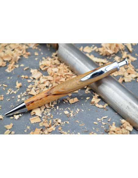 Ballpoint pen made of Snake wood.