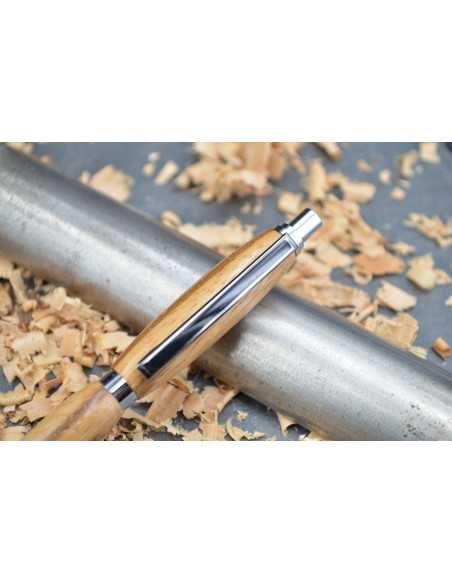 Stylo porte mine en bois de Zébrano.