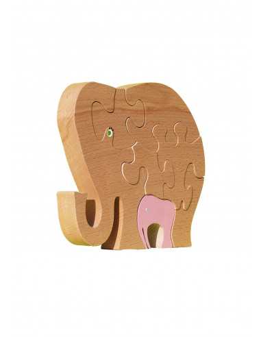 Acheter Puzzle Bois Woddbests - 221 Pièces - Elephant - Boutique Variantes  Paris