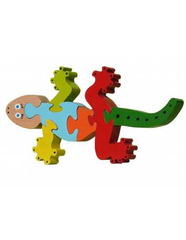 puzzle en bois - puzzle salamandre