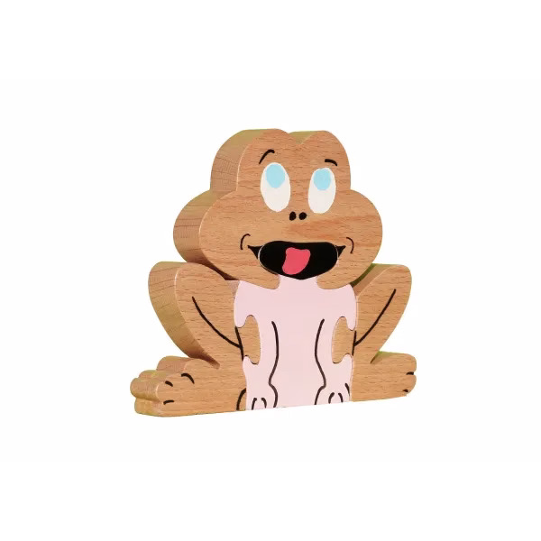Frog wooden puzzle Beech Wood - Au Bois Enchanté