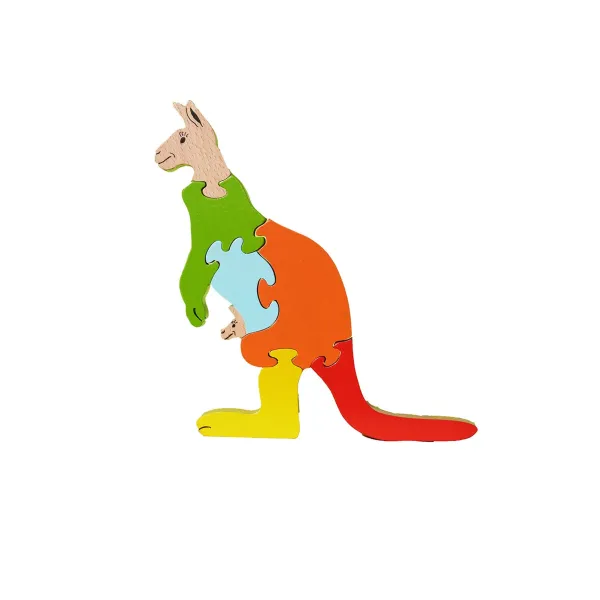 puzzle en bois - Puzzle kangourou