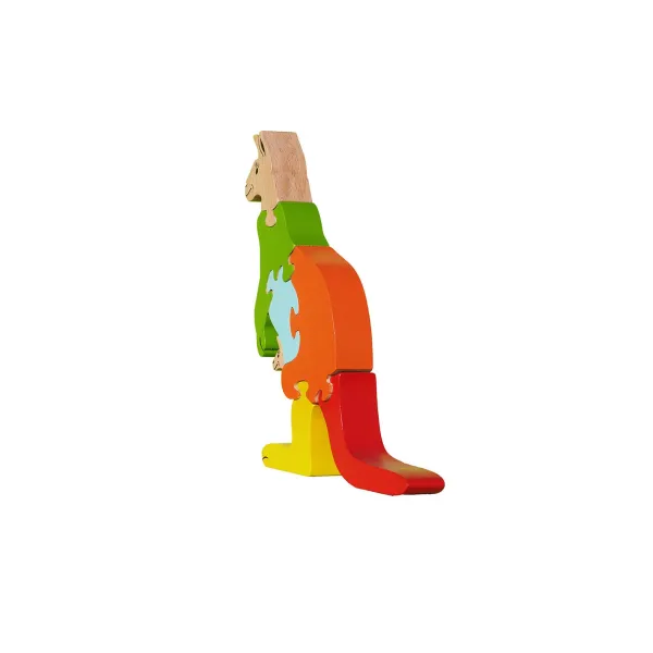 puzzle en bois - Puzzle kangourou